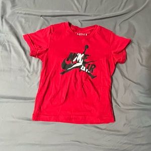 Red Nike Jordan Baby T-Shirt